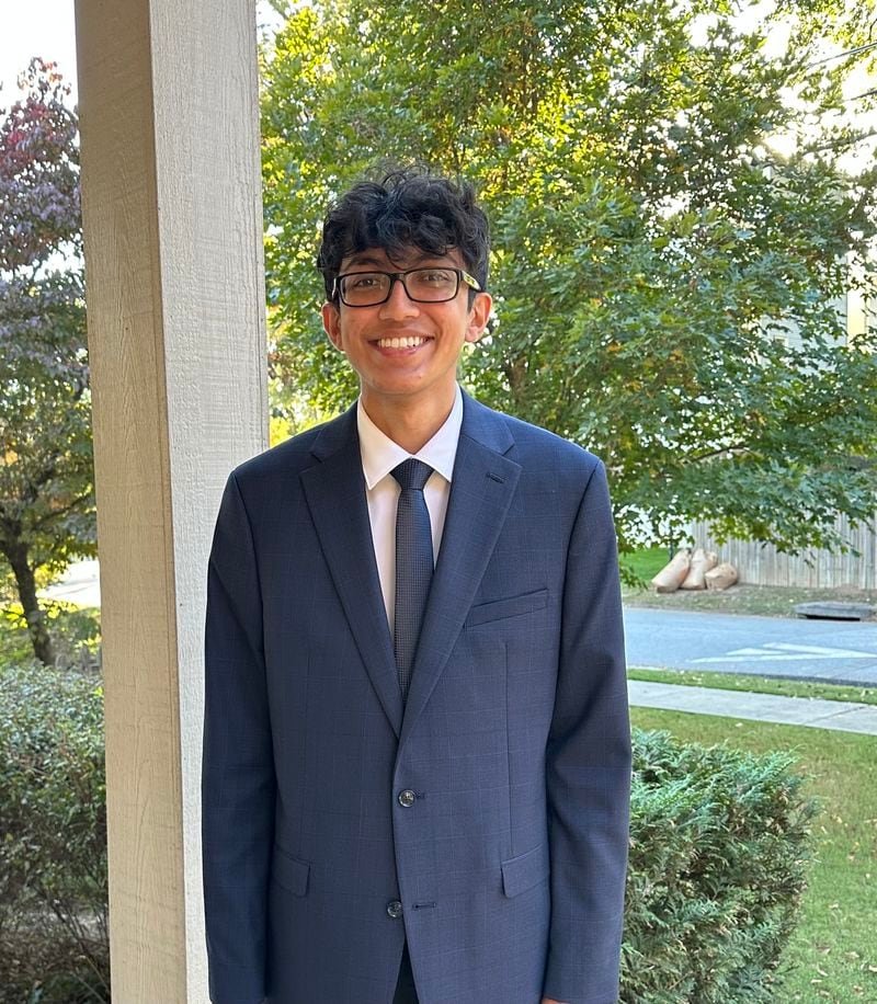 Rishabh Jain is 2024 valedictorian at Woodward Academy in Fulton County. (Courtesy photo)