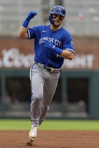 Royals Braves Baseball