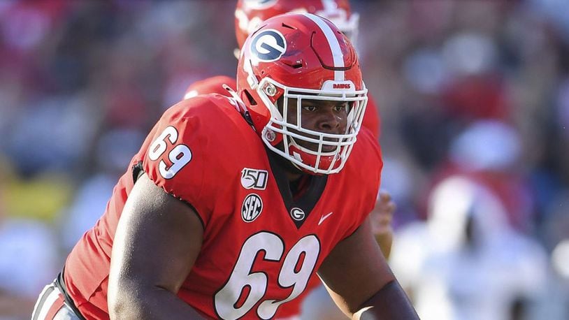 Jamaree Salyer Offensive Guard Georgia