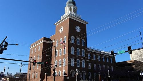 Officers were called to the intersection of 6th and East Solomon streets near the Spalding County Courthouse in downtown Griffin.