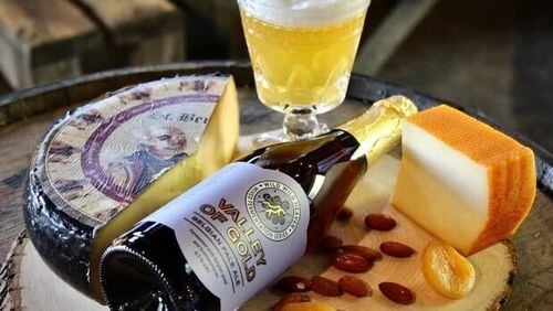 Wild Heaven Valley of Gold Belgian Pale Ale makes a perfect pairing with Belgian Cheese.