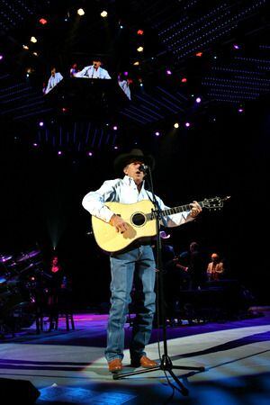 George Strait performs at The Arena at Gwinnett Center