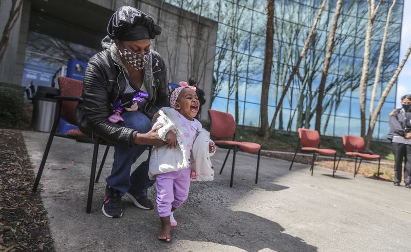 Elizabeth Grisby and daughter Royalty were reunited in March after an agonizing 12 hours.