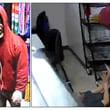 Gwinnett County police released photos of a man suspected of assaulting a convenience store clerk with a stun gun in May.