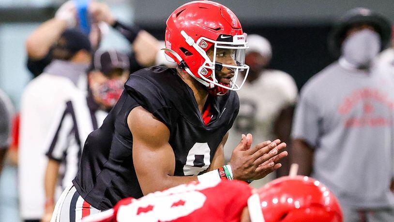 Photos: Scenes from UGA's fourth preseason practice