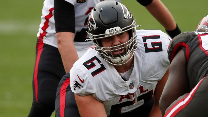 Falcons rookie report: Matt Hennessy getting a long look with starters