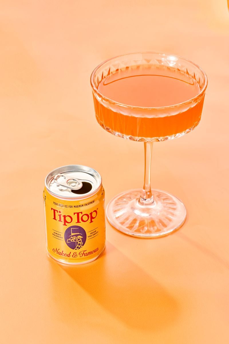 Tip Top's new naked and famous cocktail includes mezcal. (Courtesy of Tip Top Proper Cocktails)