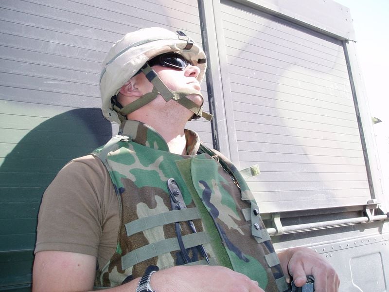 Michael Yandell served in Iraq in 2004 as a U.S. Army explosive ordnance disposal specialist, finding and destroying roadside bombs. Now he helps fellow veterans heal in the Emory Healthcare Veterans Program.