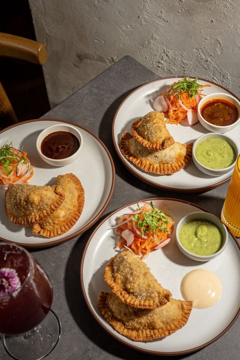 Casa Balam's menu offers three empanada plates, each featuring an excellent crust, both crispy and pliant. (Courtesy of Casa Balam)