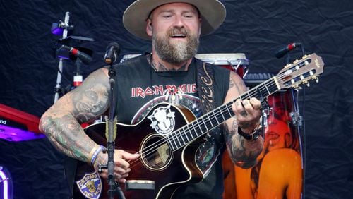 The Zac Brown Band entertained a large Truist Park crowd on Friday, June 17, 2022, on their Out in the Middle tour. (Photo: Robb Cohen for The Atlanta Journal-Constitution)