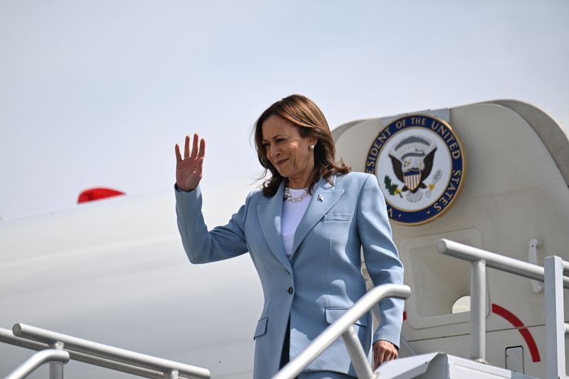 Vice President Kamala Harris canceled campaign events in Savannah this week due to the weather.