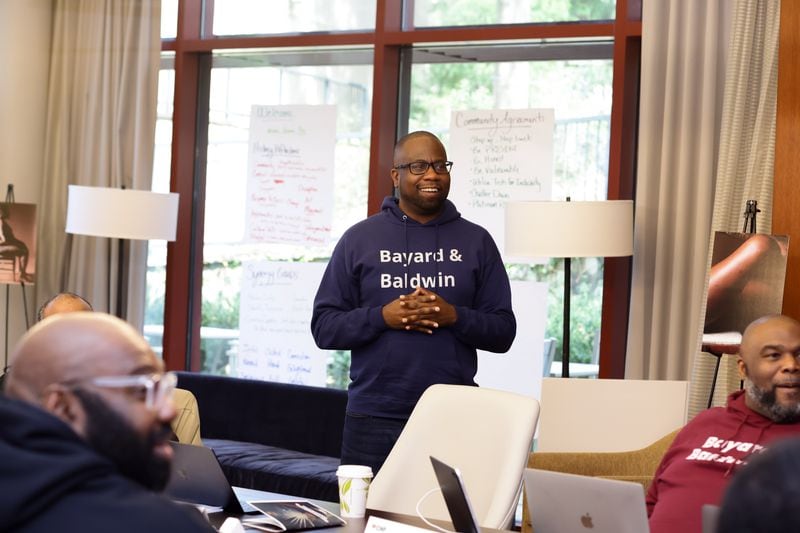 Charles Stephens, The Counter Narrative Project's founder and executive director, created the advocacy organization to change narratives around Black LGBTQ men that influence policy in October 2014 in Atlanta.