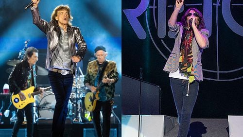 The Rolling Stones has three key members still touring with the band: Mick Jagger, Keith Richards and Ron Wood. Foreigner's touring band has no original members. Its lead singer Kelly Hansen joined in 2005, replacing Lou Gramm. AP