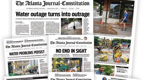 For the past week, as the people of Atlanta navigated geysers on the streets of Midtown and many were forced to boil their drinking water, The Atlanta Journal-Constitution has provided around-the-clock coverage of the developments.