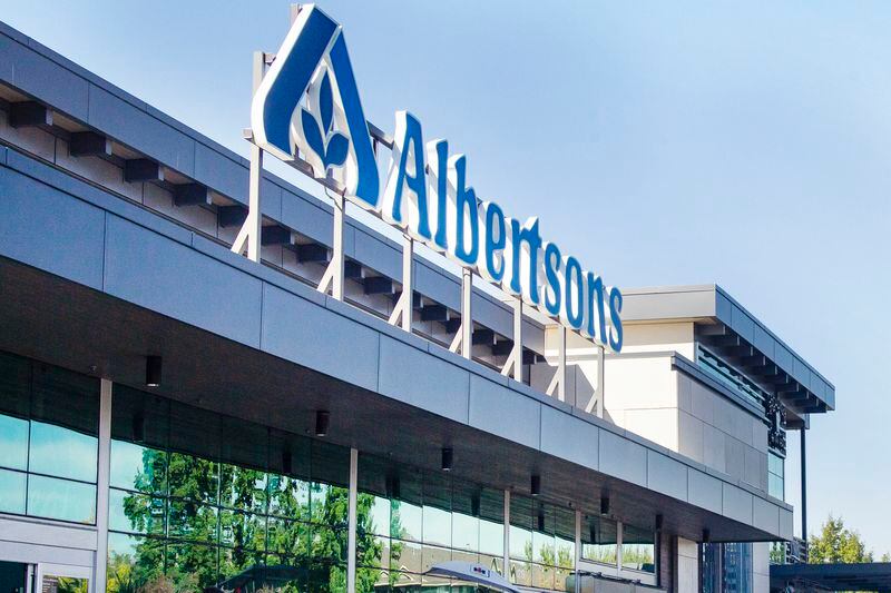 FILE - An Albertsons grocery store is seen, Oct. 14, 2022, in Boise, Idaho. (Sarah A. Miller/Idaho Statesman via AP, File)