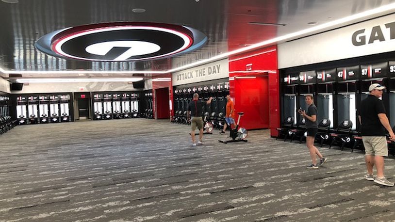 First look: Falcons new locker room