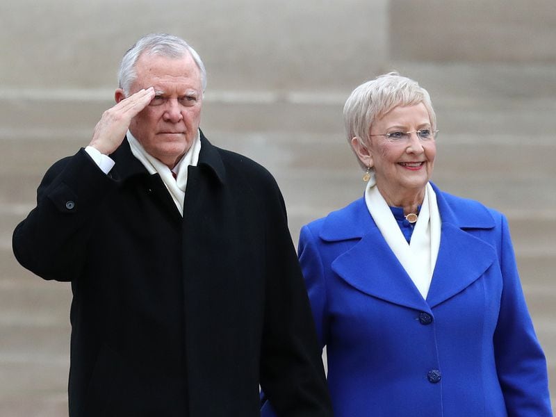 Former Gov. Nathan Deal and the late Sandra Deal (pictured) along with former Clinton appointee Veronica Biggins, will be honored at the 34th annual Heroes, Saints & Legends Gala benefiting the Foundation of Wesley Woods. (Curtis Compton/ccompton@ajc.com)