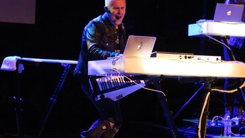 Howard Jones played plenty of '80s hits, but some current material as well at his Thursday show at Variety Playhouse. Photo: Melissa Ruggieri/AJC
