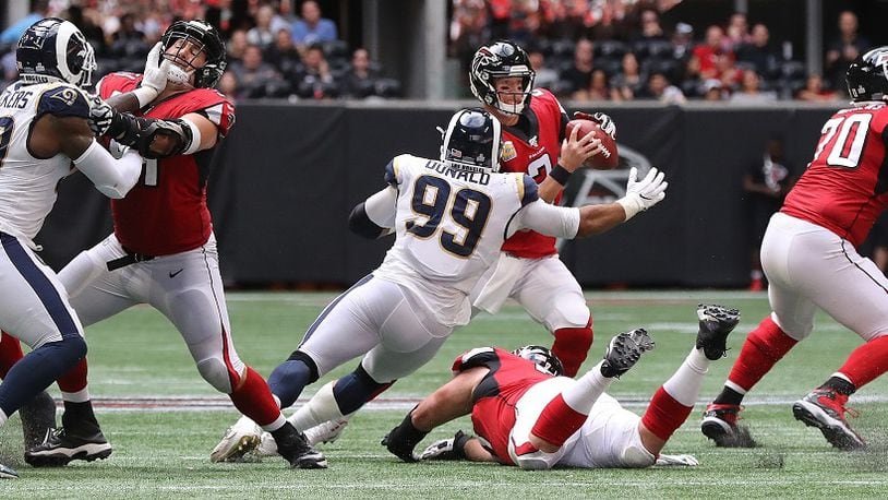 Matt Ryan injury update: Falcons quarterback injures ankle in loss to Rams