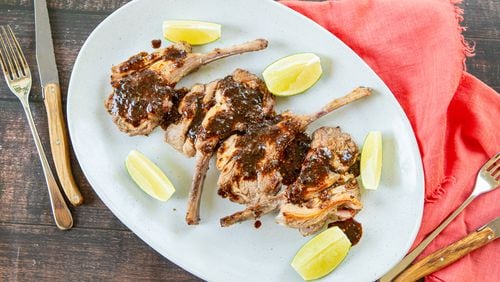 Lemongrass Lamb Chops. (Aaliyah Man for The Atlanta Journal-Constitution)