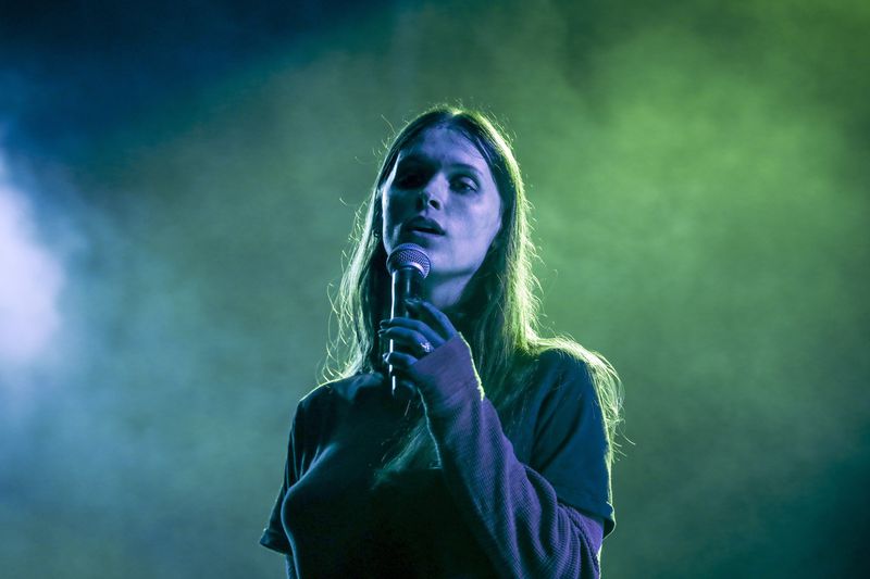 Singer-songwriter Ethel Cain performs during the All Things Go Music Festival on Sunday, Sept. 29, 2024, at Forest Hills Stadium in Forest Hills, N.Y. (Photo by Andy Kropa/Invision/AP)