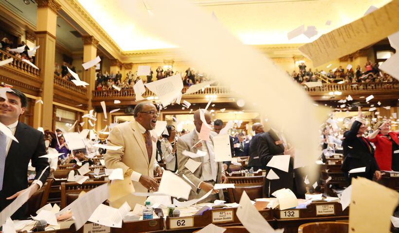 Photos: Sine Die at the Georgia legislature