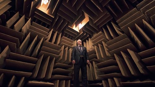 Steve Orfield, owner of Orfield Laboratories, is interested in how the anechoic chamber could help people with PTSD or autism. (Brian Peterson/Minneapolis Star Tribune/TNS)