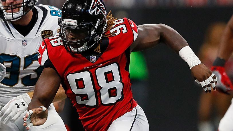 Falcons defensive end Takkarist McKinley detained for mental