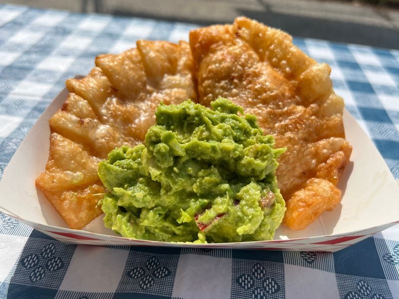 Empanadas served with guacamole are top menu items for Atlanta pop-up Argentine Eats. / Courtesy of Argentine Eats