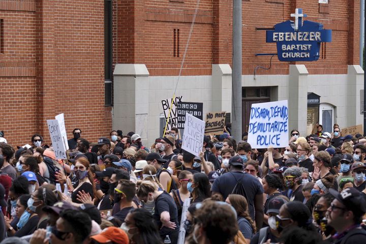 PHOTOS: 9th day of protests in Atlanta