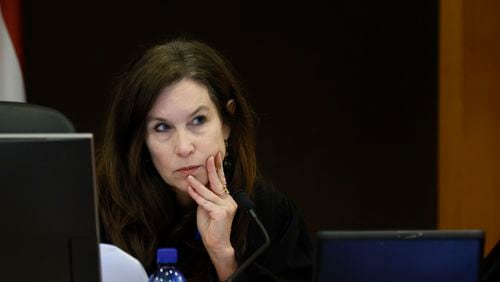 Fulton County Superior Court Judge Paige Reese Whitaker is allowing a bipartisan trio of district attorneys to advance their case against Georgia’s Republican-backed Prosecuting Attorneys Qualifications Commission. (Miguel Martinez / AJC)