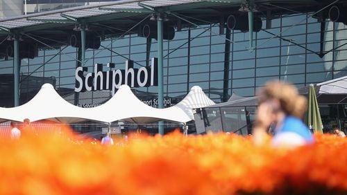 A general view of Schipol Airport on July 18, 2014, in Amsterdam, Netherlands.