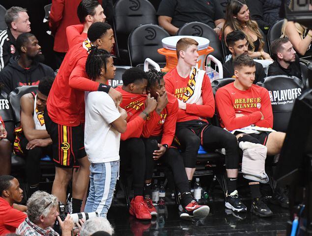 Hawks-Heat playoff photo