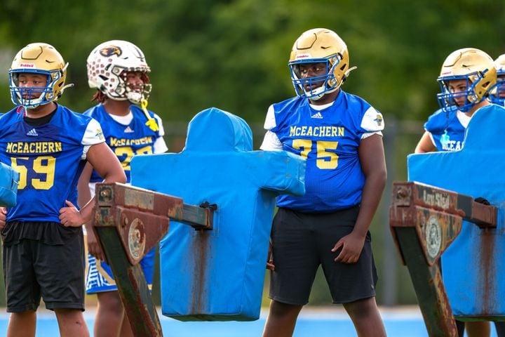 Sheriff’s Cup Invitational practice session at McEachern High School