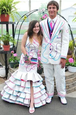 Duct Tape Stuck at Prom contest