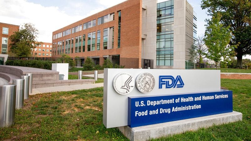 This Oct. 14, 2015, file photo shows the Food and Drug Administration campus in Silver Spring, Md. The FDA says it is resuming inspections of some of the riskiest foods such as cheeses, produce and infant formula as early as Tuesday, Jan. 15, 2019.