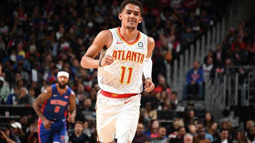 Download Trae Young Smiling Wallpaper