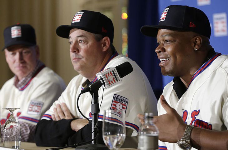 Trio will be inducted in Cooperstown, N.Y., in July