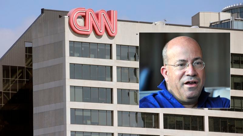 September 20, 2016 -  Atlanta - CNN Center.  Downtown Atlanta, Fulton County, Georgia.  BOB ANDRES  /BANDRES@AJC.COM (Inset: CNN President  Jeff Zucker photo/David Barnes/AJC)