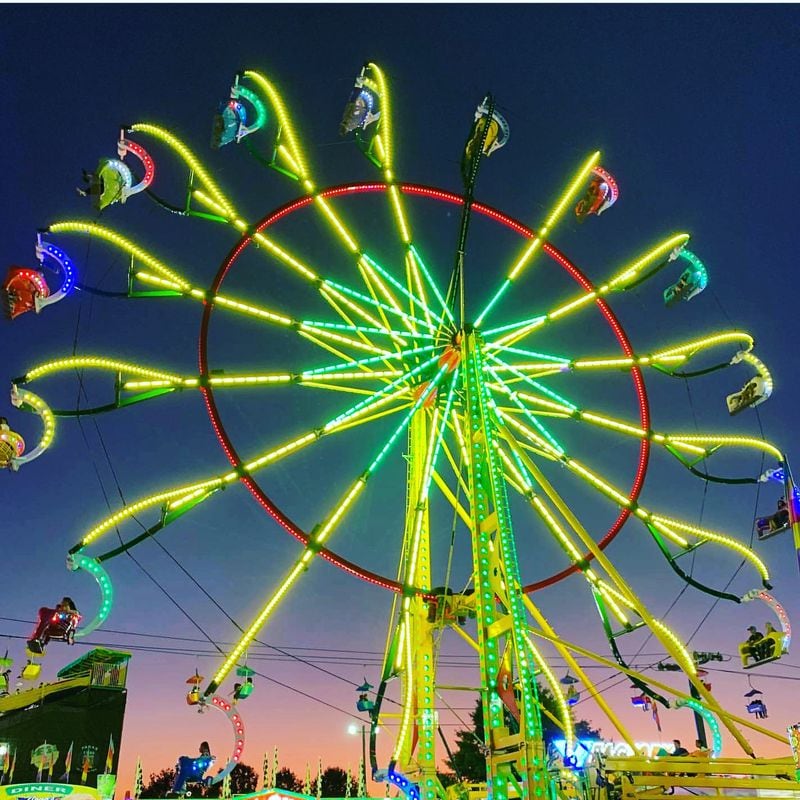 The Seattle Wheel is a favorite at the North Georgia State Fair in Marietta. 
(Courtesy of the North Georgia State Fair)