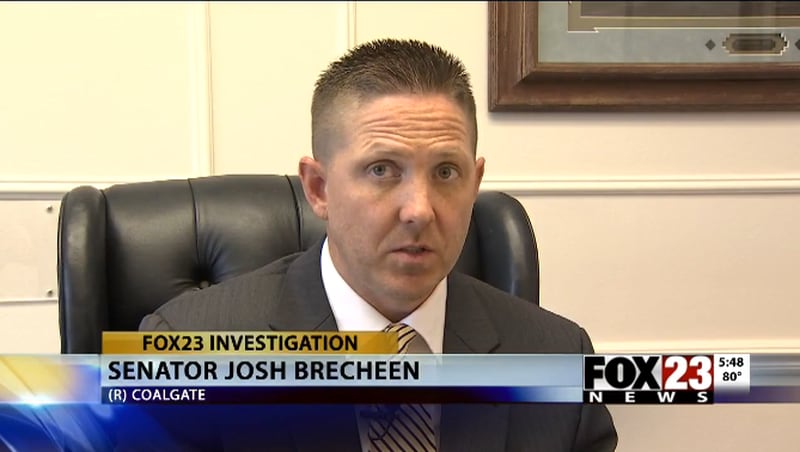  Oklahoma state Sen. Josh Brecheen's proposed law would fine psychiatrists who sexually exploit patients, but he said he'll consider adding jail time based on feedback from colleagues. FOX 23