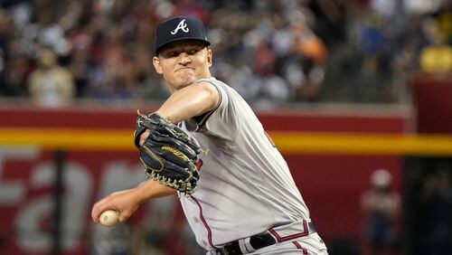 Michael Soroka struck out nine in seven innings. AP file photo