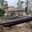 Downed trees and power outages are widespread in Augusta after Hurricane Helene passed through the Augusta area overnight on Friday.