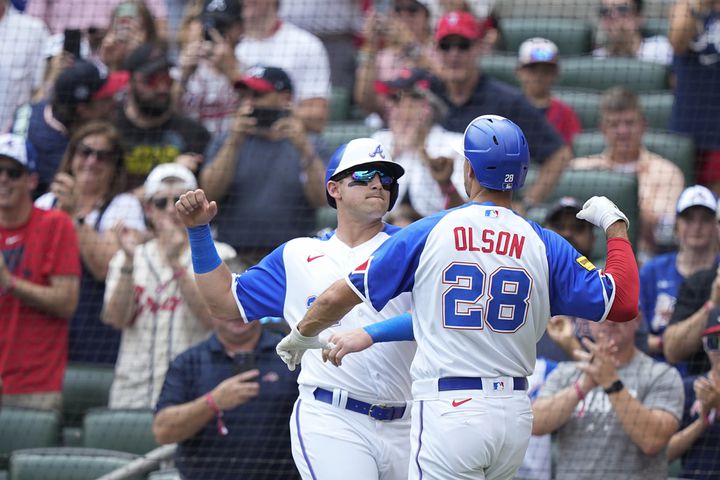 First to 30: Matt Olson Grand Slam Helps Braves