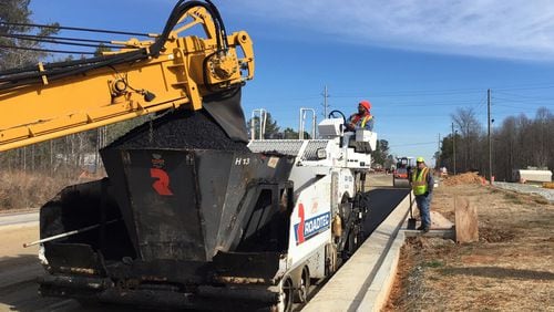 The Georgia Department of Transportation will have construction crews shift lanes on drivers as part of the Ga. 13 widening project beginning Thursday, Feb. 20. (GDOT)