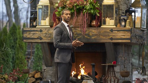 Matt James on the season 25 finale of "The Bachelor" decides who to propose to - or  not.  (ABC/Craig Sjodin)