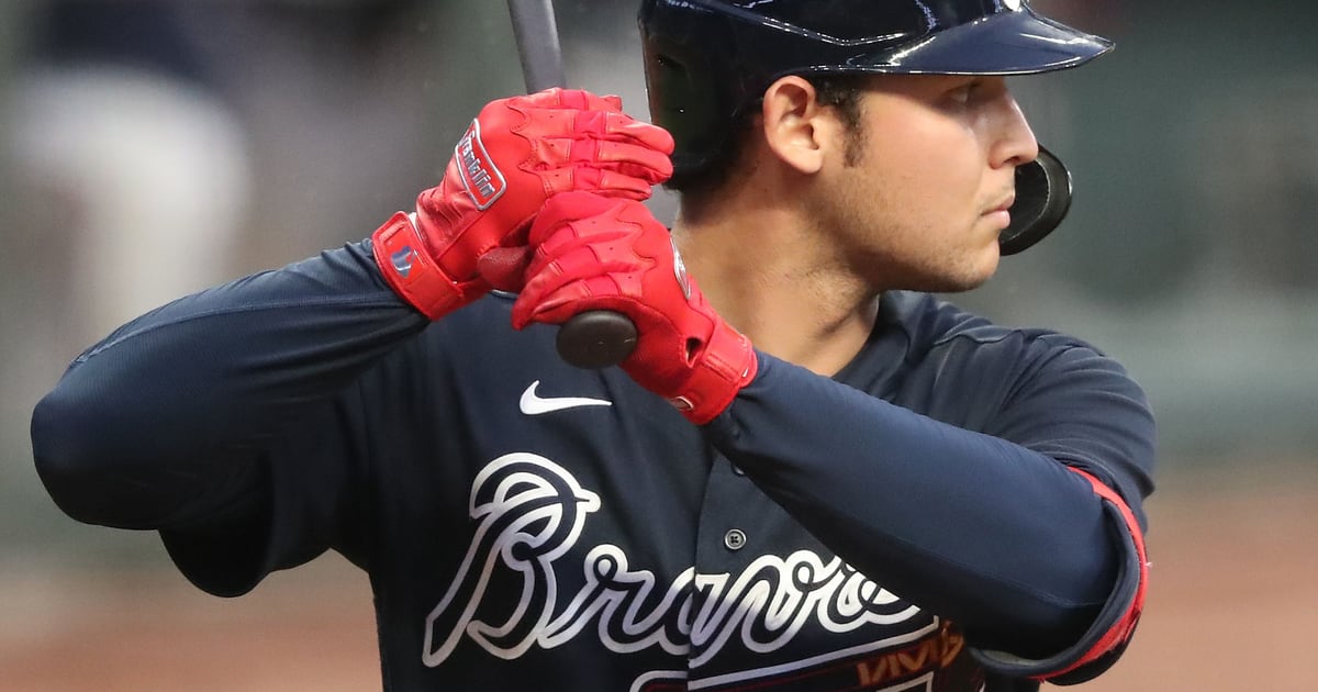 Alex Jackson - Atlanta Braves - Batting practice 