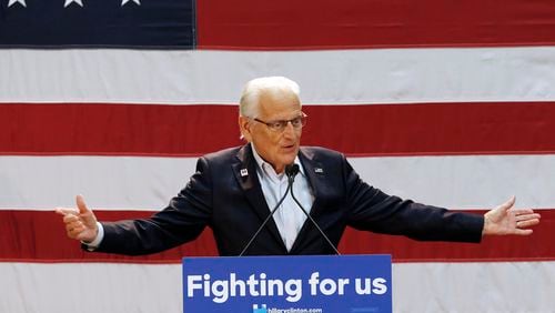 FILE - Rep. Bill Pascrell, D-N.J., speaks at Passaic County Community College in Paterson, N.J., on May 13, 2016. (AP Photo/Julio Cortez, File)