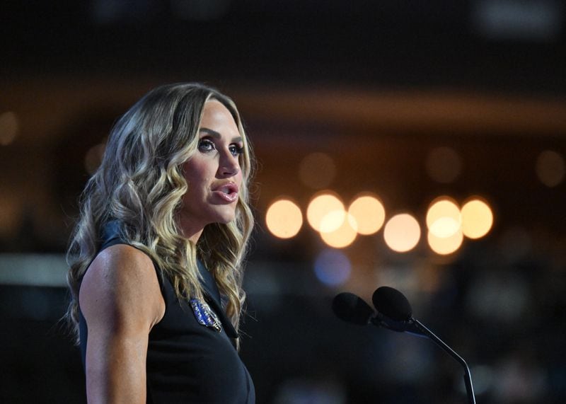 Lara Trump, the Republican National Committee co-chair, will participate in a hurricane relief event today in Austell, Ga.
