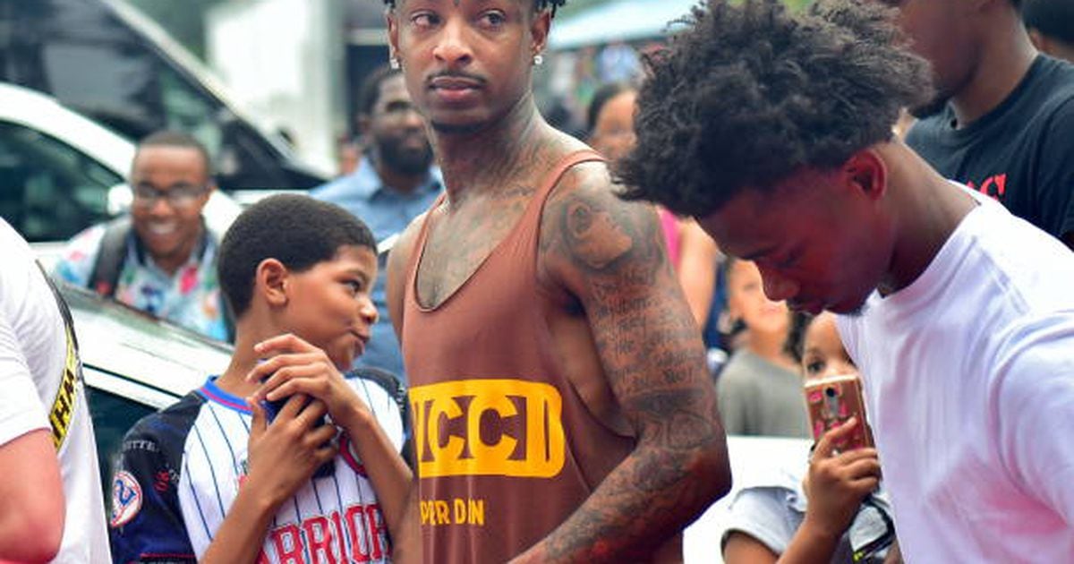 21 Savage Performed at Comerica Theatre on July 16, 2019